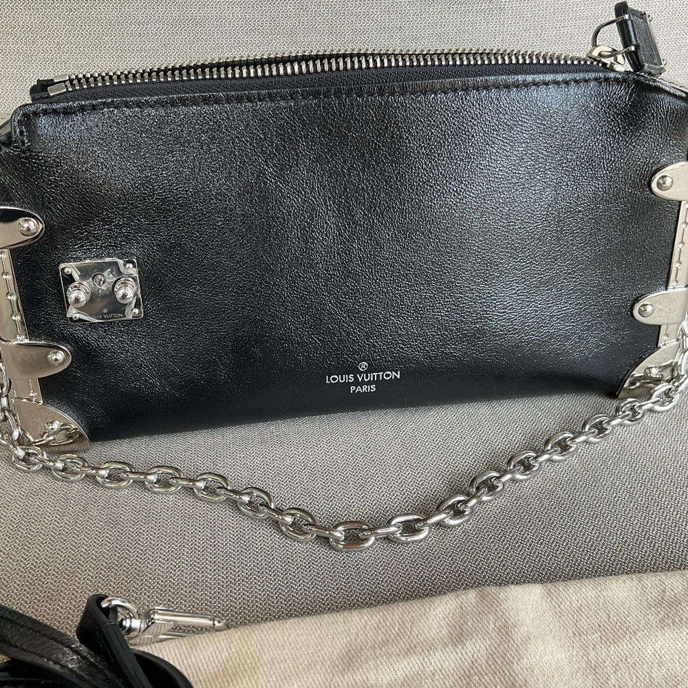 Louis Vuitton Slim Trunk Black with Silver hardware- Sold out